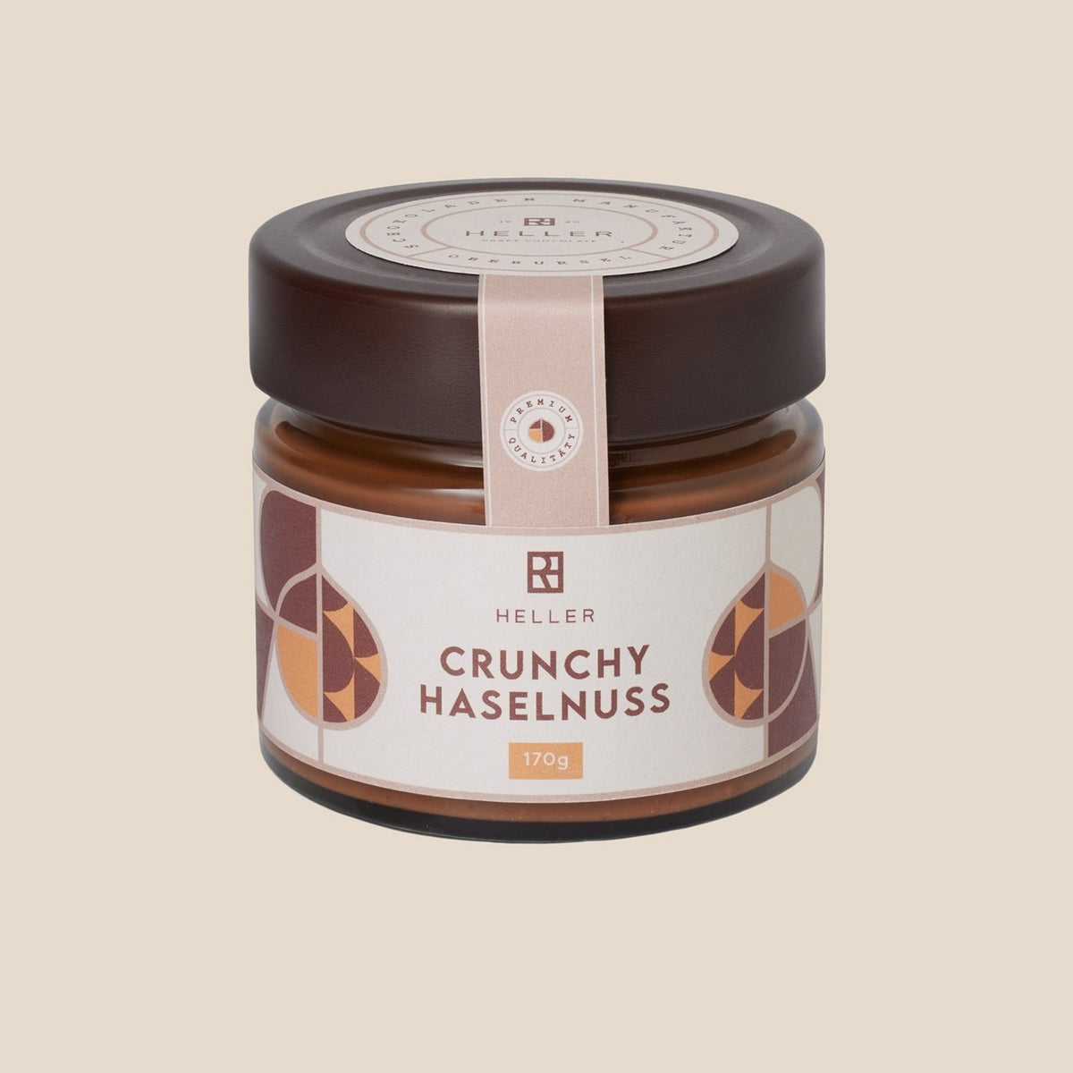 Heller Crunchy Haselnuss im 170-g-Glas