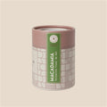 Dose Macadamia Vollmilch Fleur de Sel, Etikett