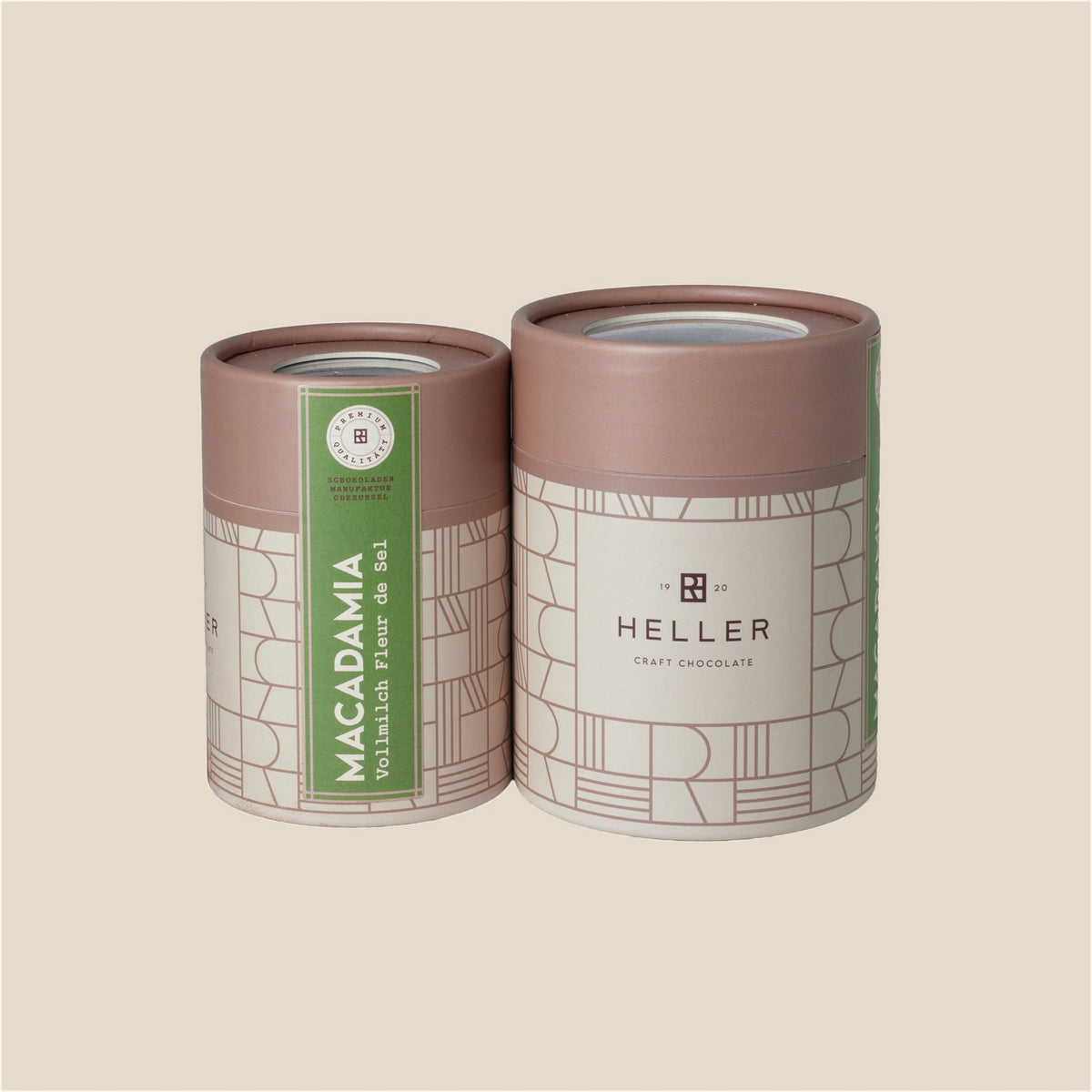 Macadamia Vollmilch Fleur de Sel, 100-g- und 200-g-Dose